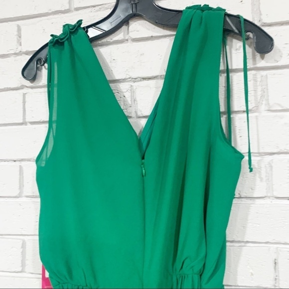 Vince Camuto Vibrant Green Jumpsuit - Picture 7 of 11